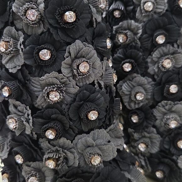 AKIRA JULIANA FLORAL PEEP TOE BOOTIE,NIB - Picture 7 of 7